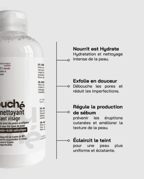 touché Gel Nettoyant Purifiant Visage